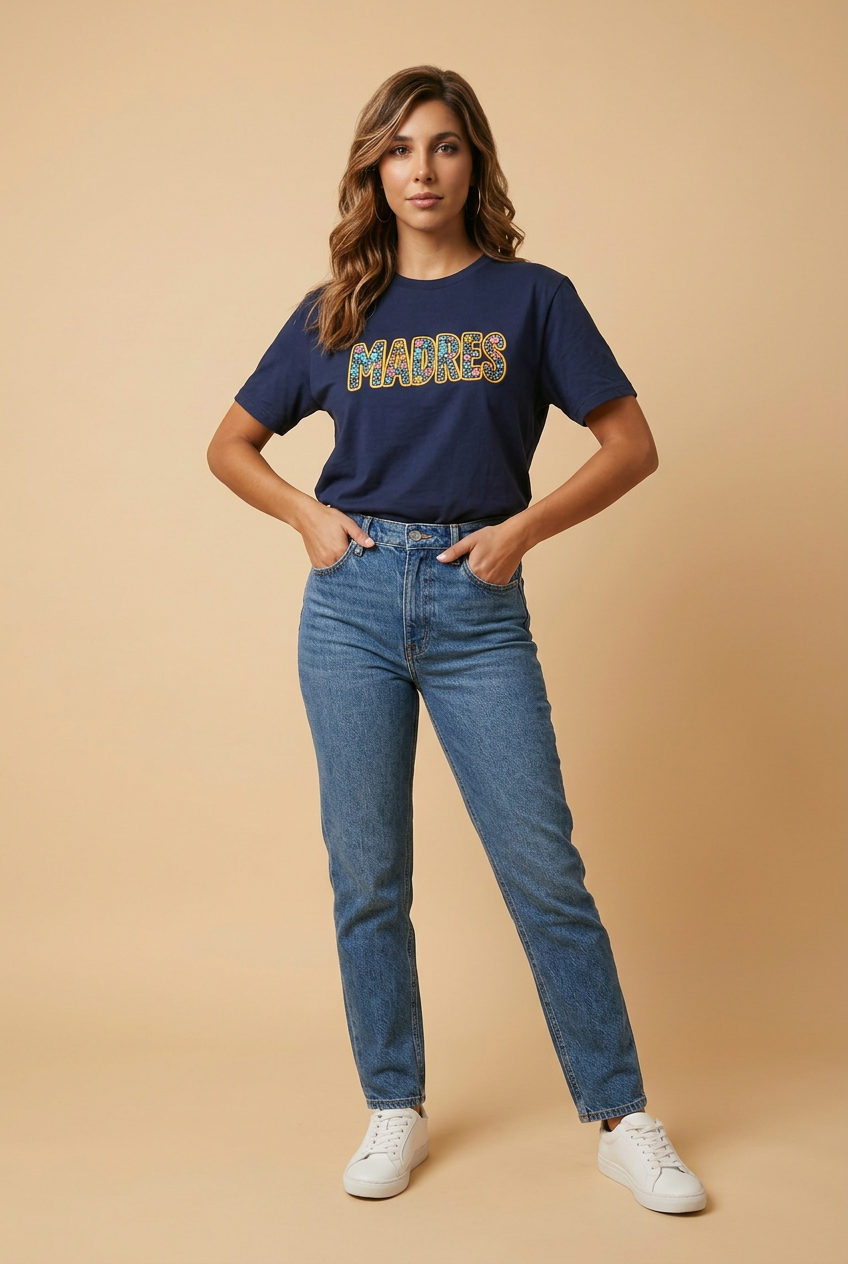 Padres Floral Wordmark Tee